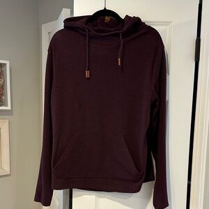 Men's fundamental coast Dark Maroon Hoodie